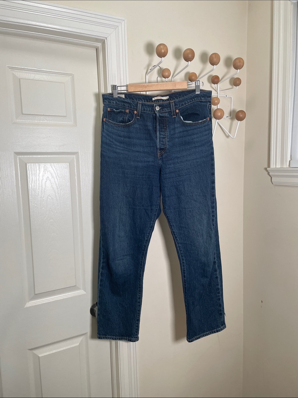 Levi's - Wedgie Straight Denim Jeans - Blue - 31